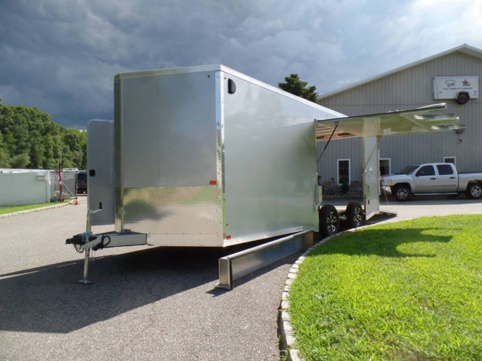 New EXAMPLE / NITRO 8.5X20 V nose, Aluminum Frame, Big Escape Door, Torsion Axles,, ID#007506
