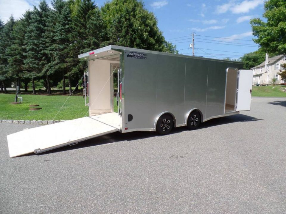 New EXAMPLE / NITRO 8.5X20 V nose, Aluminum Frame, Big Escape Door, Torsion Axles,, ID#007506