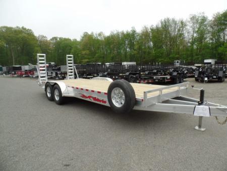 New Wolverine Brand, Aluminum Frame Equipment Trailer, 7X22 with 14,000 lb. GVWR, Payload Rated 12,240 lbs. Empty Weight 1,760 lbs. ID#057248