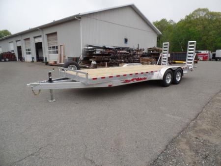 New Wolverine Brand, Aluminum Frame Equipment Trailer, 7X22 with 14,000 lb. GVWR, Payload Rated 12,240 lbs. Empty Weight 1,760 lbs. ID#057248