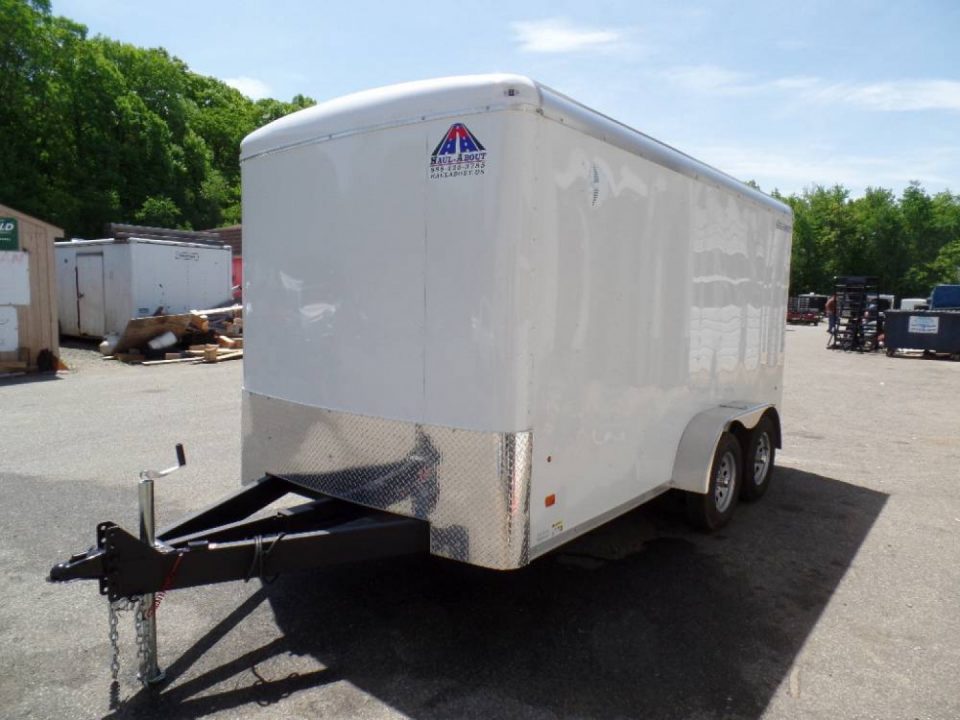 New 2026 Haul About Trailers 7X14 Enclosed Landscape Trailer Heavy Duty, Our BEST with Patented no Flap Ramp. ID# LPD714TA2 Cargo / Enclosed Trailer