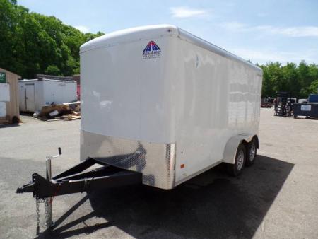 New 2026 Haul About Trailers 7X14 Enclosed Landscape Trailer Heavy Duty, Our BEST with Patented no Flap Ramp. ID# LPD714TA2 Cargo / Enclosed Trailer