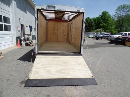 New 2026 Haul About Trailers 7X14 Enclosed Landscape Trailer Heavy Duty, Our BEST with Patented no Flap Ramp. ID# LPD714TA2 Cargo / Enclosed Trailer
