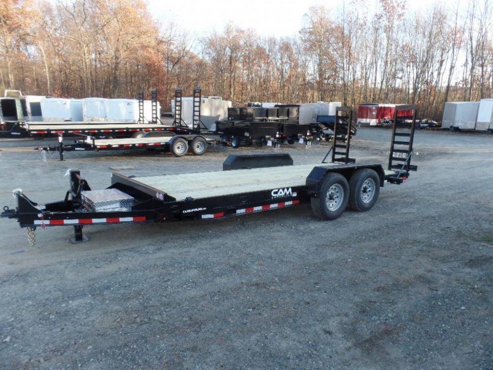 New EXAMPLE / 81 X 18 ft. Equipment Trailer 15,400 lb. GVWR , payload rated 12,200 lbs. #530945