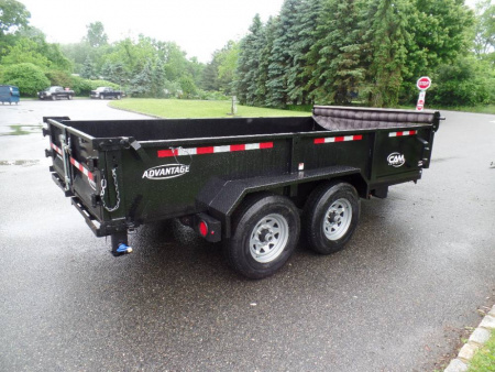 New 7X14 Dump Trailer 15,400lb. GVWR , Dual Piston, Best Paint Finish, SALE $12,900 ID#528842