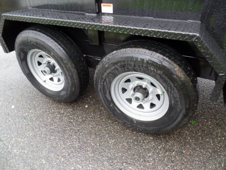 New 7X14 Dump Trailer 15,400lb. GVWR , Dual Piston, Best Paint Finish, SALE $12,900 ID#528842