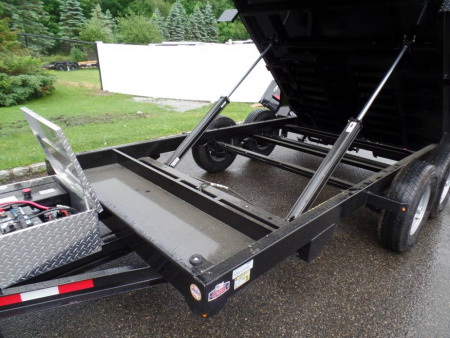 New 7X14 Dump Trailer 15,400lb. GVWR , Dual Piston, Best Paint Finish, SALE $12,900 ID#528842