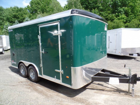 New EXAMPLE / BEST 8.5X14 Enclosed Landscape Trailer- 9,990 GVWR, Patented Ramp ID#008297