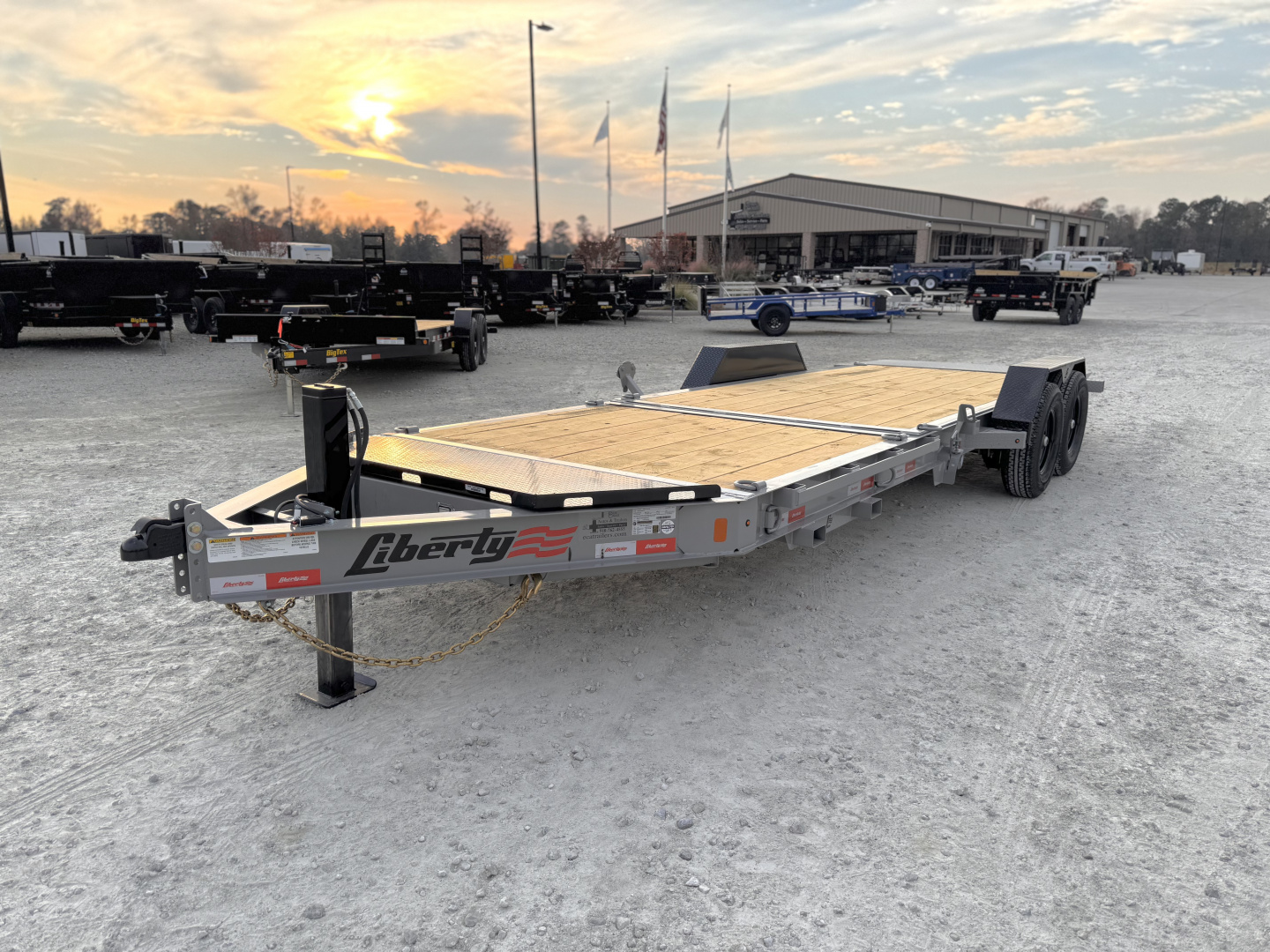 New 2026 Liberty LT14K83X22 Tilt Trailer
