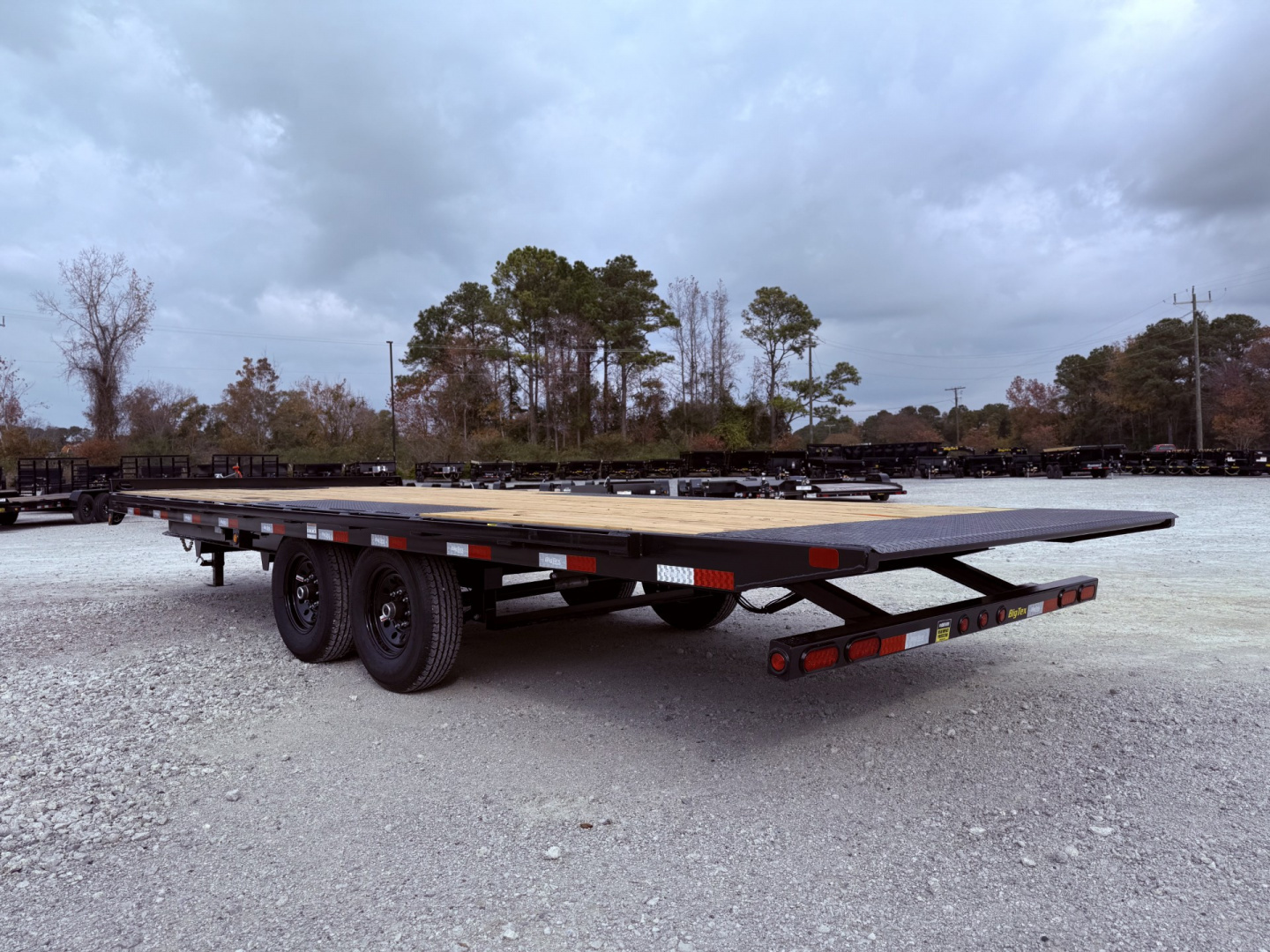 New 2026 Big Tex Trailers 14OT-22' Deckover Tilt Trailer
