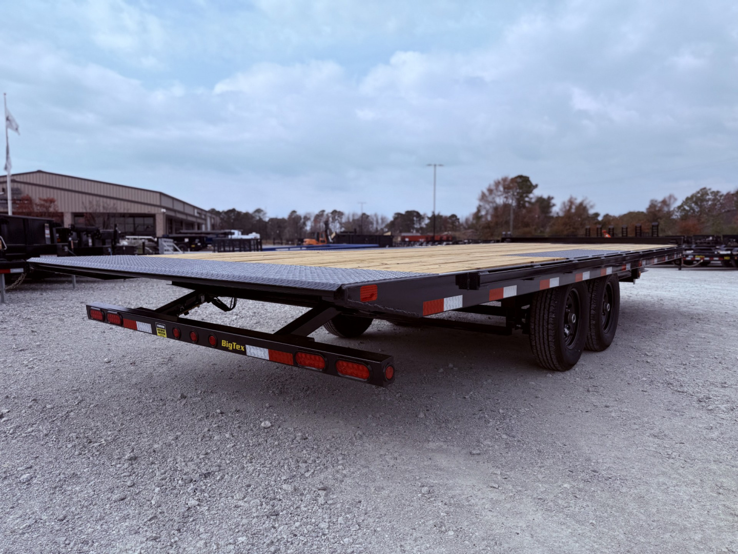 New 2026 Big Tex Trailers 14OT-22' Deckover Tilt Trailer