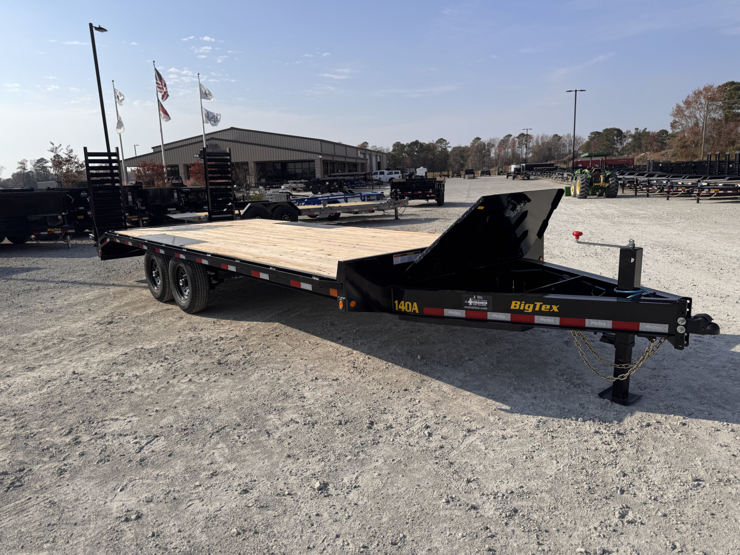 New 2026 Big Tex Trailers 14OA-22D3A-FRBK Equipment Trailer