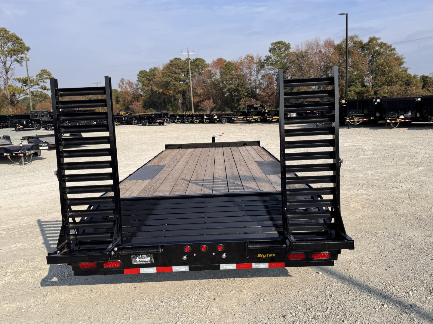 New 2026 Big Tex Trailers 14OA-22D3A-FRBK Equipment Trailer