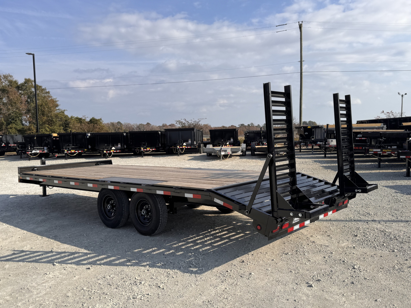 New 2026 Big Tex Trailers 14OA-22D3A-FRBK Equipment Trailer