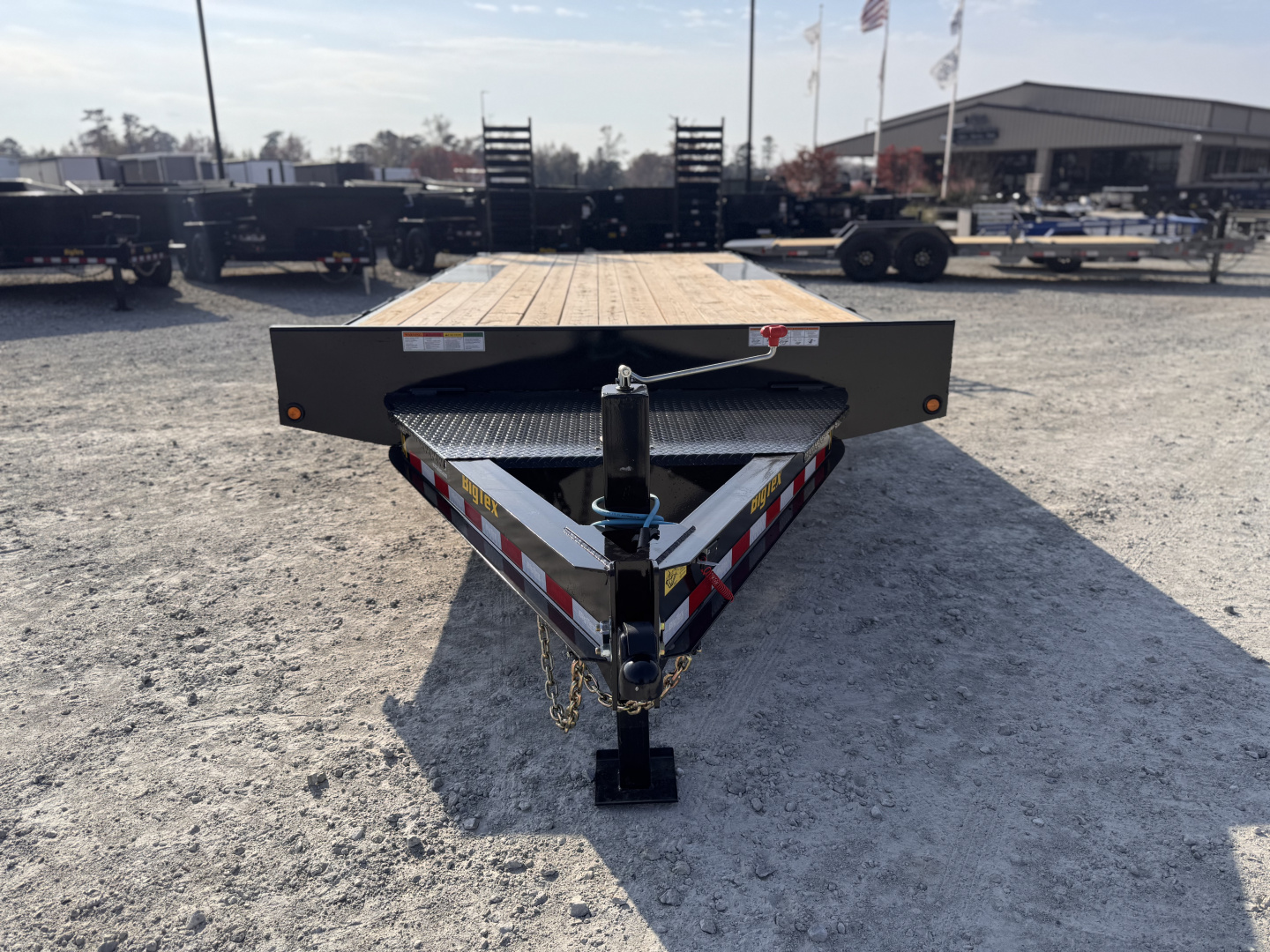 New 2026 Big Tex Trailers 14OA-22D3A-FRBK Equipment Trailer