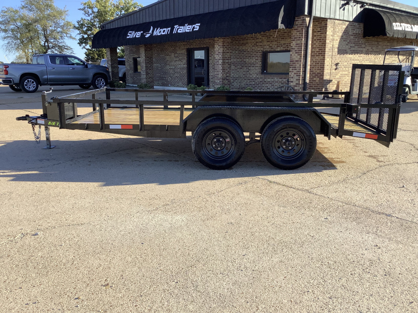 New 2026 B/R Trailers 76x16 TA 7K Utility Trailer