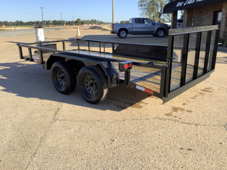 New 2026 B/R Trailers 76x16 TA 7K Utility Trailer
