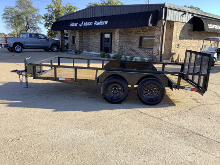 New 2026 B/R Trailers 76x16 TA 7K Utility Trailer