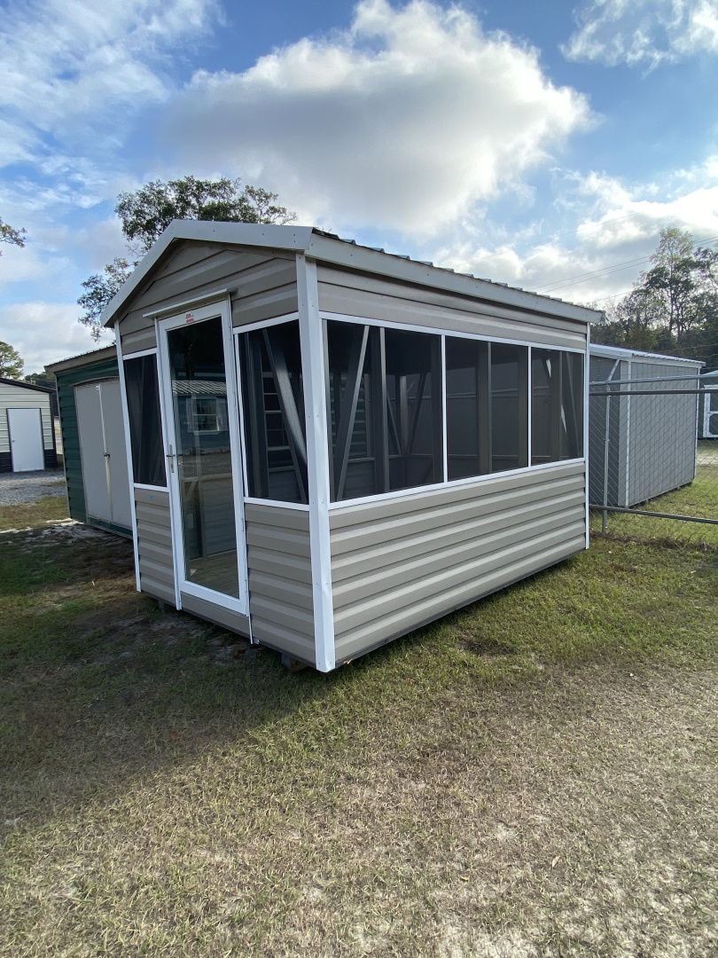 New 2025 Robin 8X12 - Screened Porch Shed
