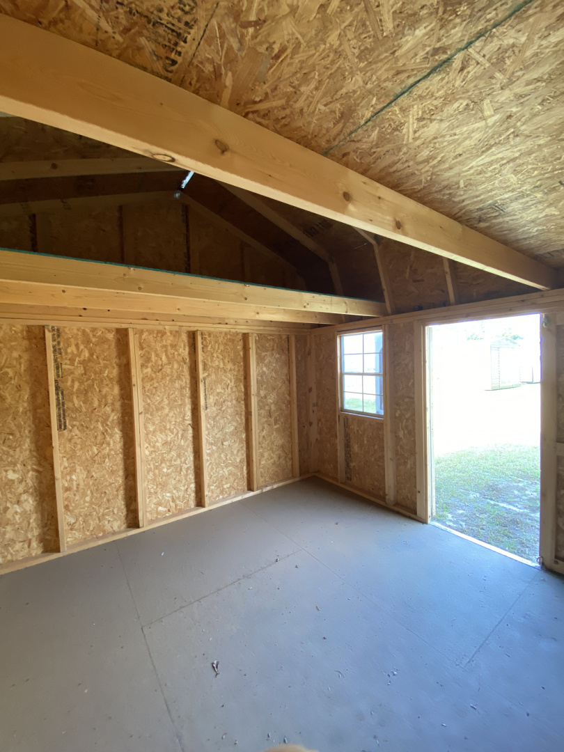 New 2025 Yoder 12X16 - Side Lofted Barn Shed