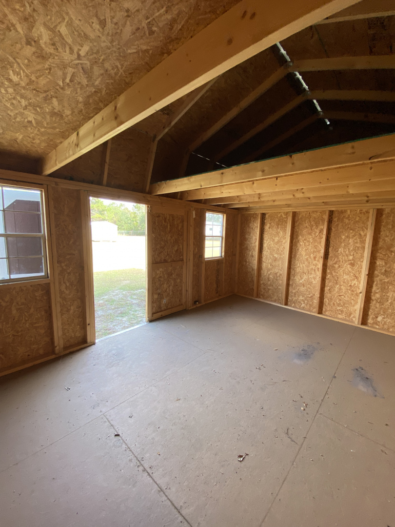 New 2025 Yoder 12X16 - Side Lofted Barn Shed