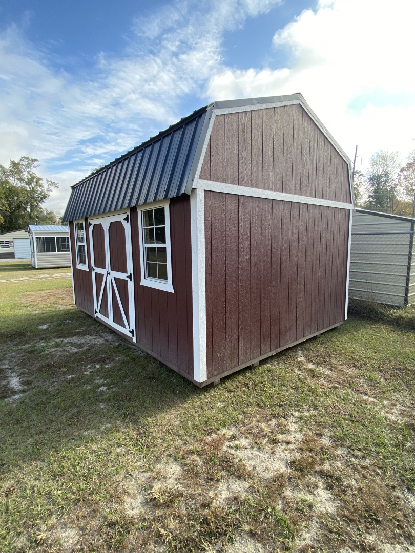 New 2025 Yoder 12X16 - Side Lofted Barn Shed