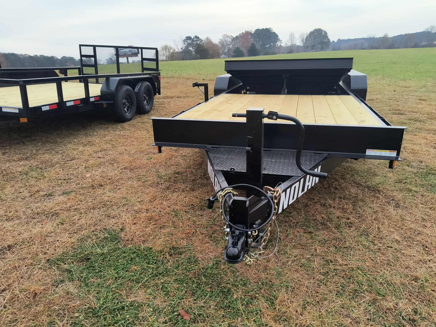 New 2026 Nolan Manufacturing 7x22 half tilt Equipment Trailer