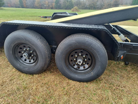 New 2026 Nolan Manufacturing 7x22 half tilt Equipment Trailer