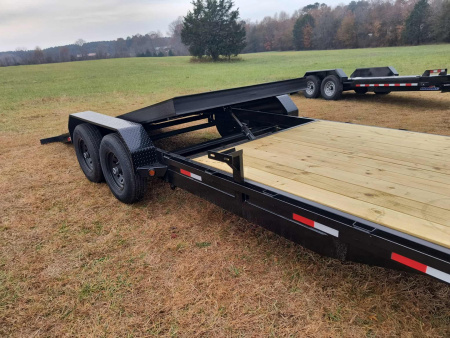 New 2026 Nolan Manufacturing 7x22 half tilt Equipment Trailer