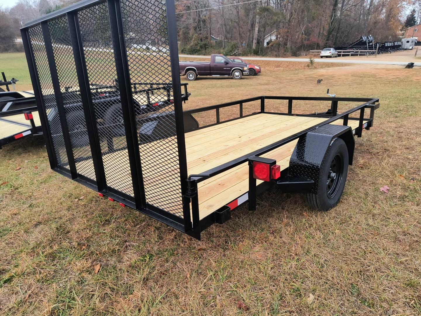 New 2026 Nolan Manufacturing 6'x12' Open Utility Trailer Utility Trailer