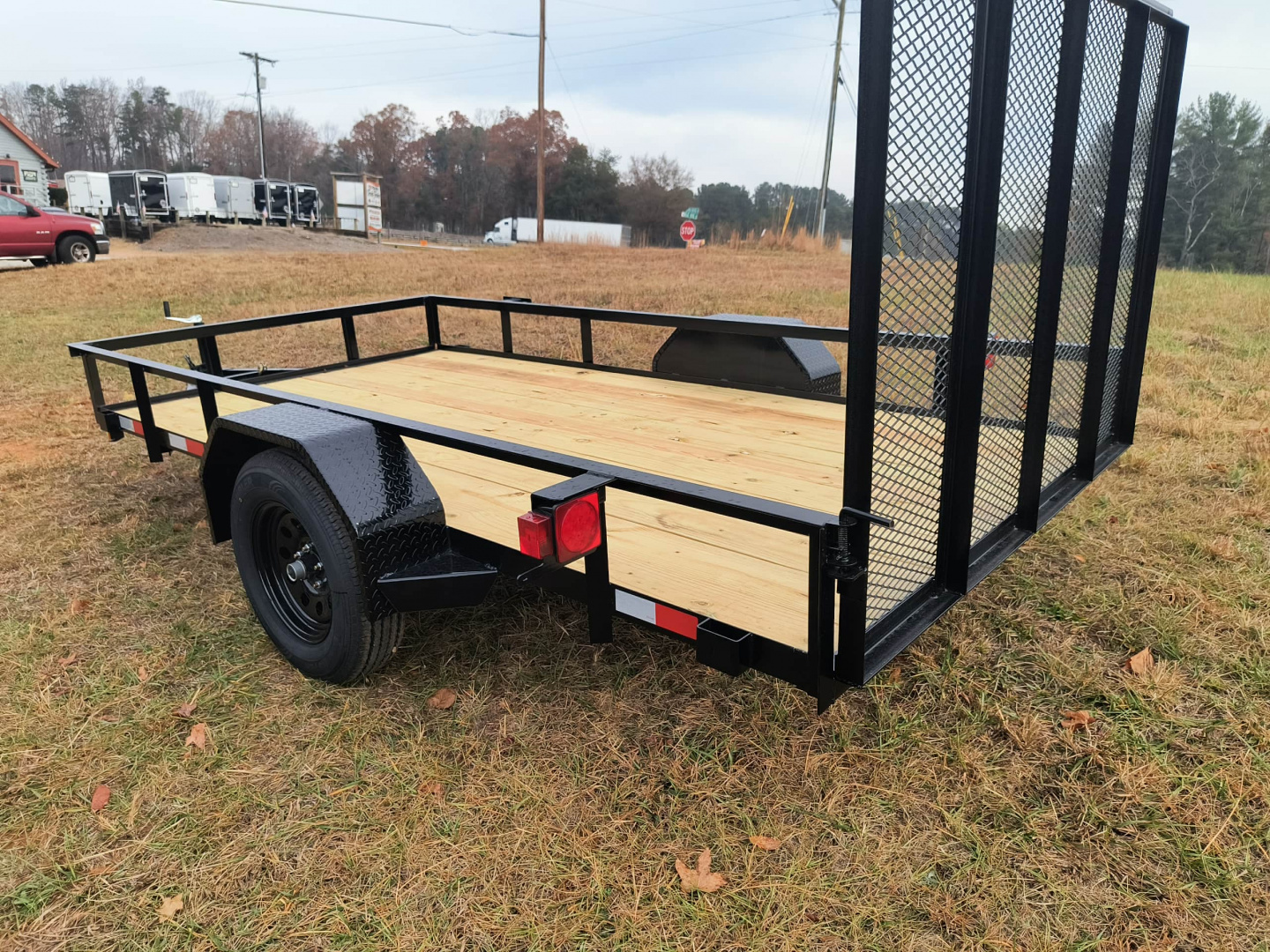 New 2026 Nolan Manufacturing 6'x12' Open Utility Trailer Utility Trailer