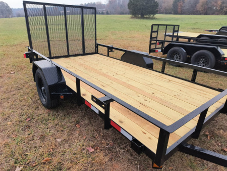 New 2026 Nolan Manufacturing 6'x12' Open Utility Trailer Utility Trailer