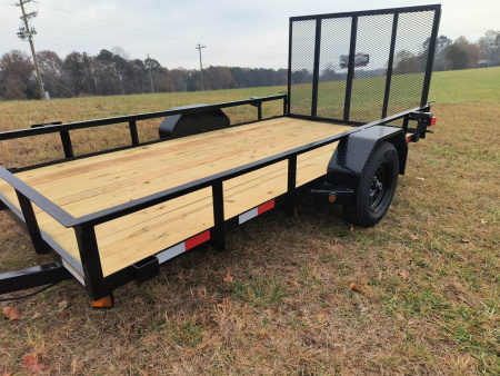 New 2026 Nolan Manufacturing 6'x12' Open Utility Trailer Utility Trailer
