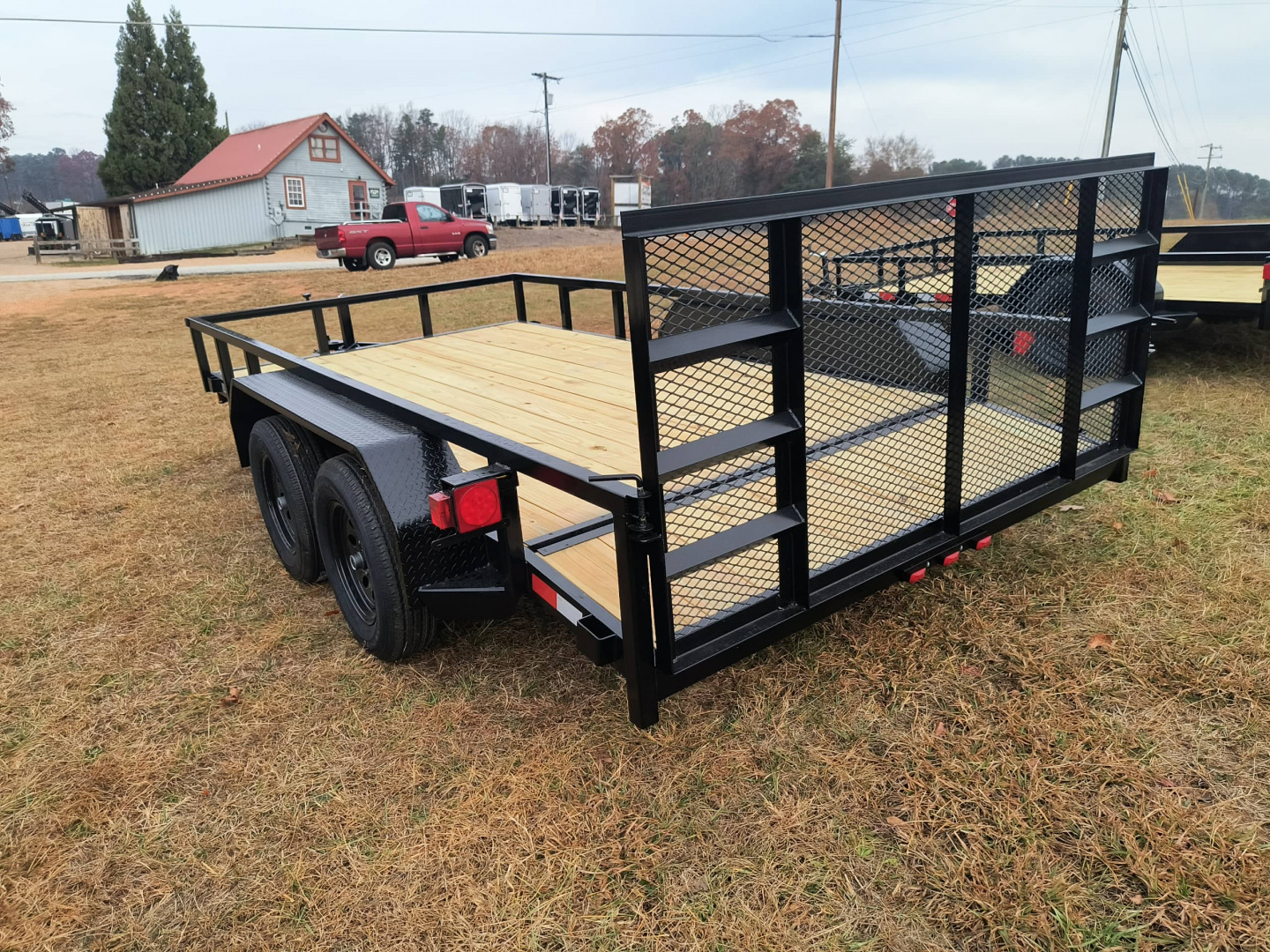 New 2026 Nolan Manufacturing 7x14 landscape trailer Utility Trailer