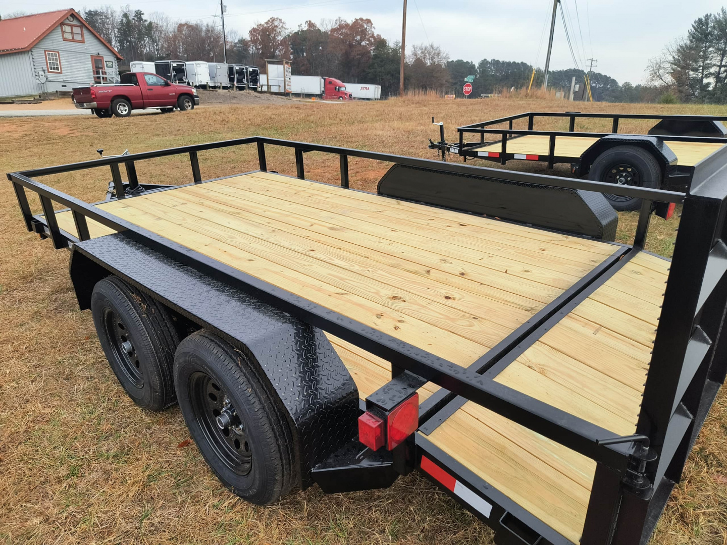 New 2026 Nolan Manufacturing 7x14 landscape trailer Utility Trailer