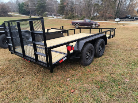 New 2026 Nolan Manufacturing 7x14 landscape trailer Utility Trailer