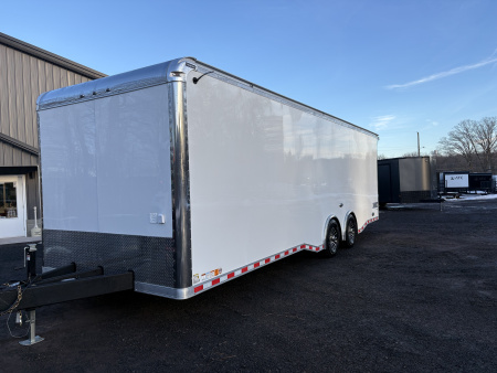 New 2026 Haulmark 28' 12K EDGE Racing Trailer with Sportsman Package