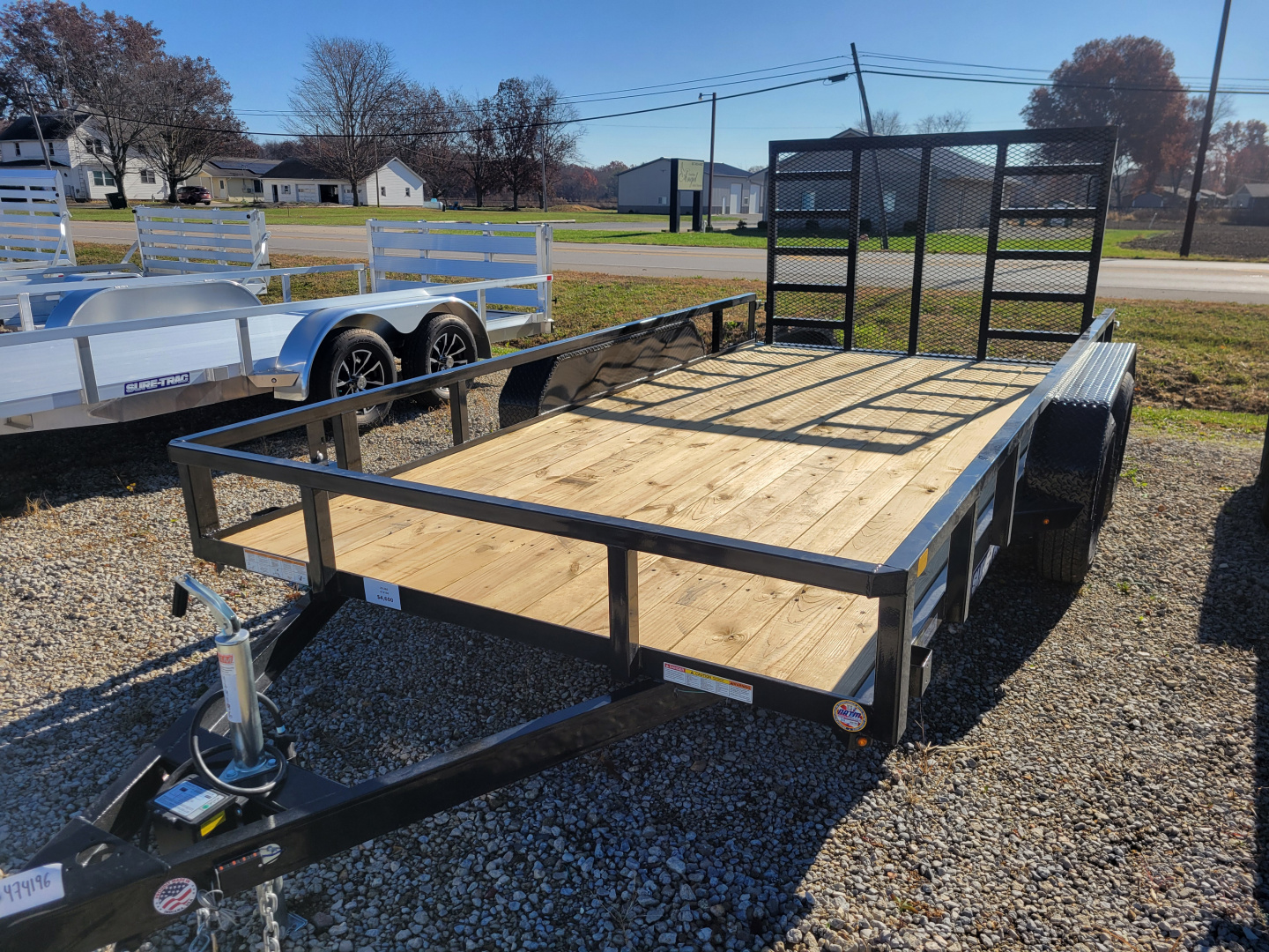 New 2026 Sure-Trac 7x14 Tube Top 7k Utility Trailer