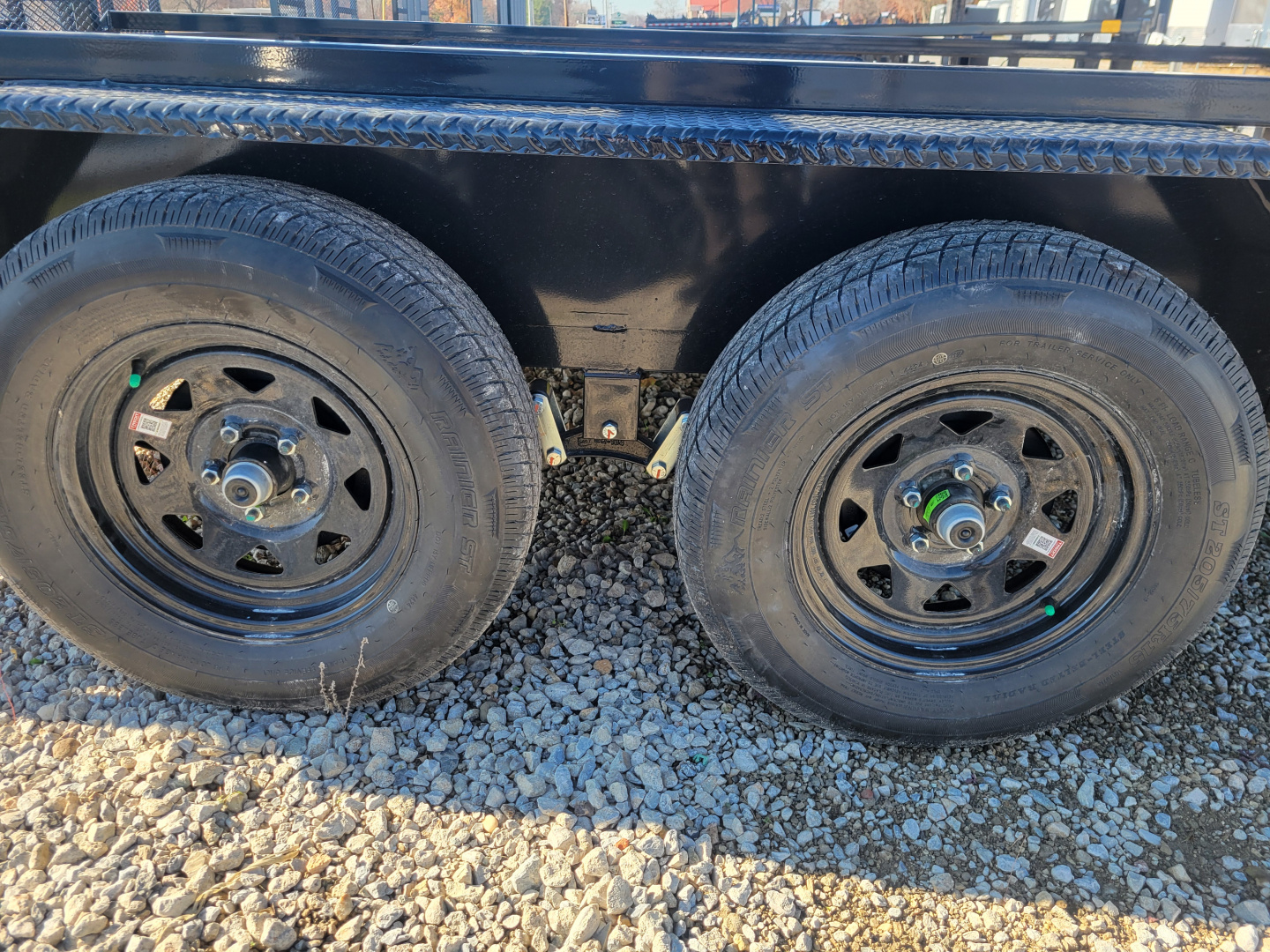 New 2026 Sure-Trac 7x14 Tube Top 7k Utility Trailer