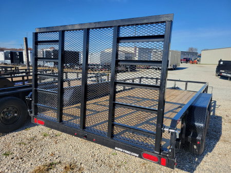 New 2026 Sure-Trac 7x14 Tube Top 7k Utility Trailer