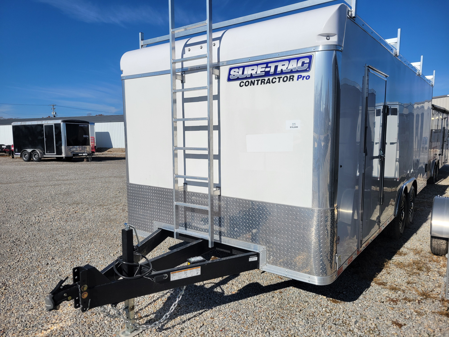 New 2026 Sure-Trac 8.5x20 Contractor Pro Bullnose Cargo / Enclosed Trailer