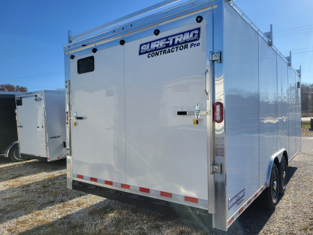 New 2026 Sure-Trac 8.5x20 Contractor Pro Bullnose Cargo / Enclosed Trailer