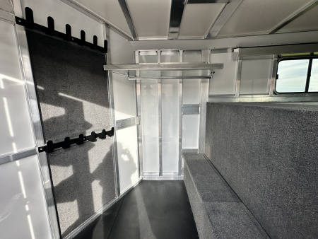 New 2026 Cimarron Trailers 7'x 24' Lonestar GN Stock / Stock Combo Trailer