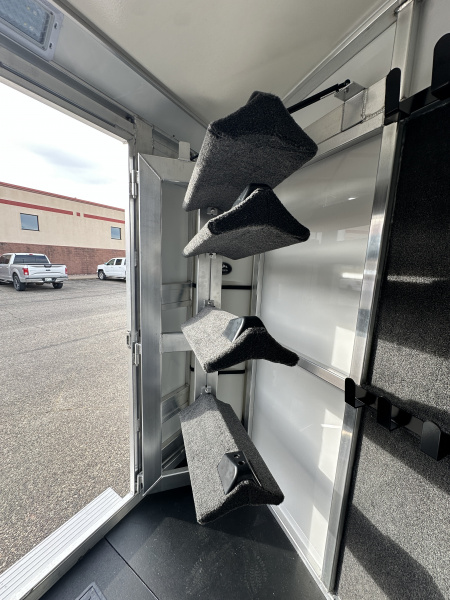 New 2026 Cimarron Trailers 7'x 24' Lonestar GN Stock / Stock Combo Trailer