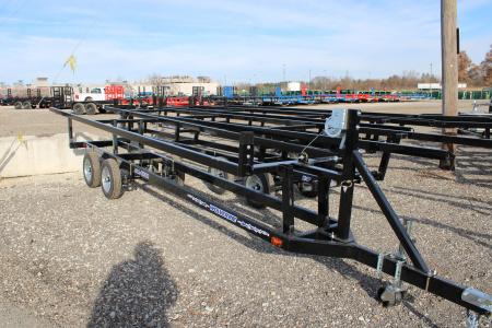 New 2026 Wolverine 20' TANDEM AXLE CRANK UP ALL STAR Boat Trailer