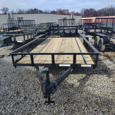 New 2026 MEB 83x18 TA 2' dovetail with 30  gate , 35k axles Utility Trailer