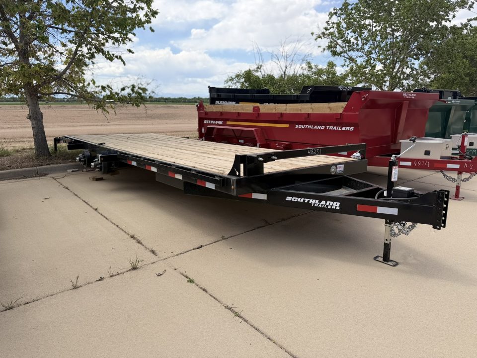 New 2026 Southland Trailers 7-HD22 Equipment Hauler W/ Aluminum Ramps 14k gvwr