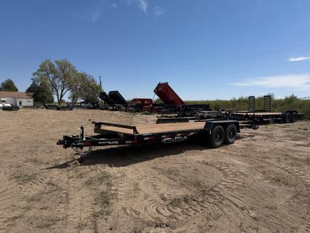 New 2026 Southland Trailers 7-HD22 Equipment Hauler W/ Aluminum Ramps 14k gvwr