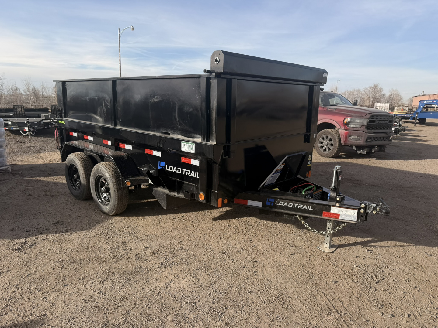 New 2026 Load Trail 6-12 Dump 5.2K Axles W/ SIDE EXTENSIONS