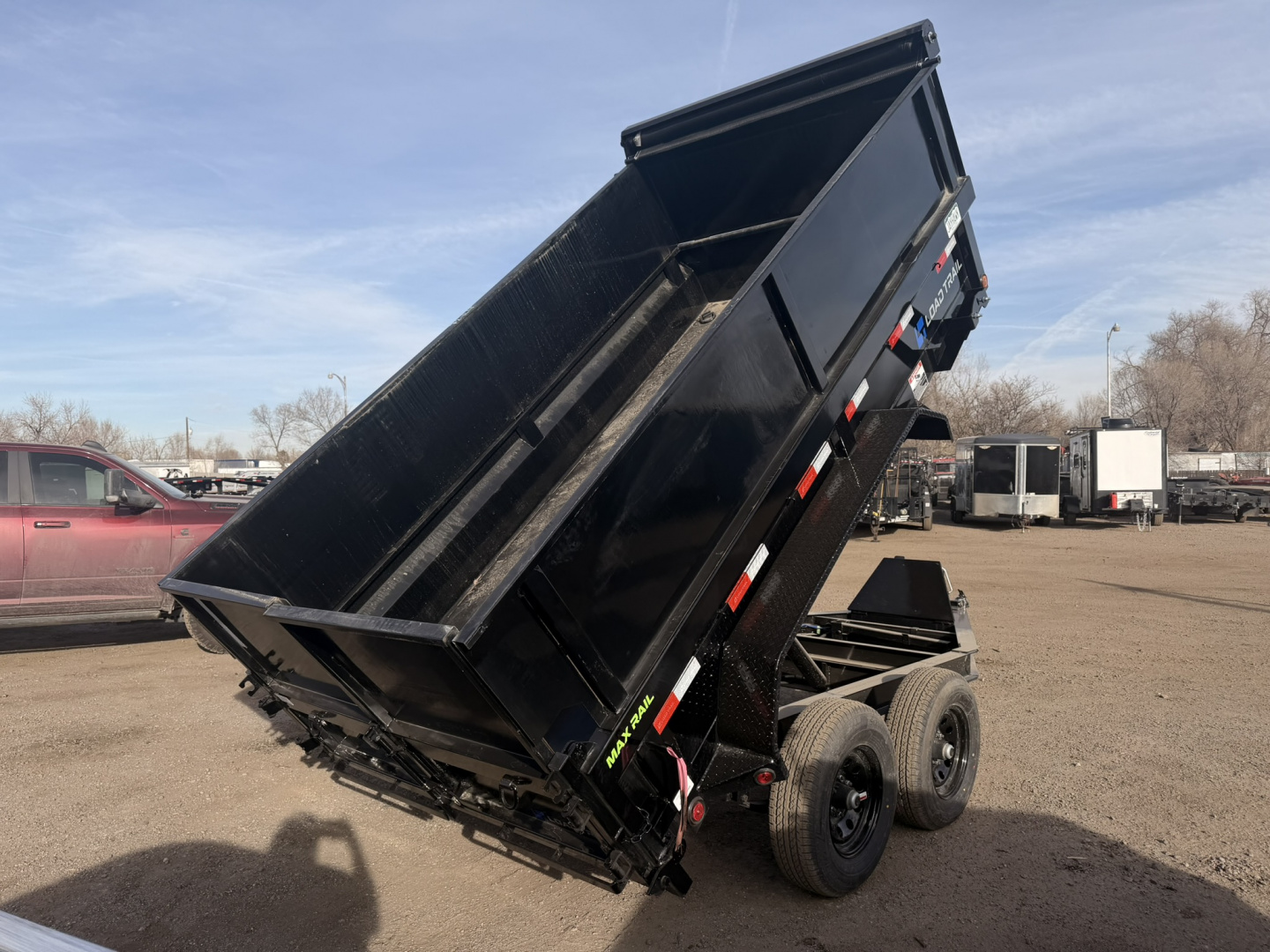 New 2026 Load Trail 6-12 Dump 5.2K Axles W/ SIDE EXTENSIONS